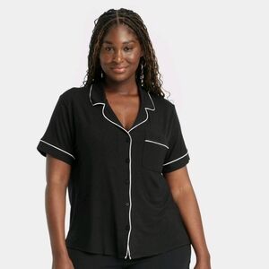 Auden Cloud Knit Collar Pajama Top